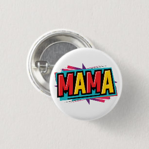 Badge Rond 2,50 Cm maman mère maman maman