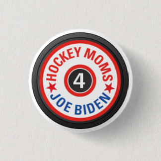 Badge Rond 2,50 Cm Mamans d'hockey pour le bouton de Biden