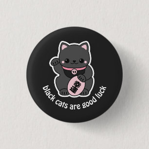 Badge Rond 2,50 Cm Maneki Neko