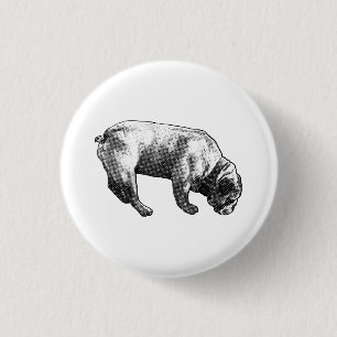 Badge Rond 2,50 Cm Manga Quest, Piste Amicale