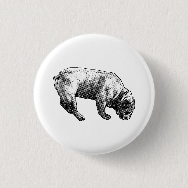 Badge Rond 2,50 Cm Manga Quest, Piste Amicale (Devant)