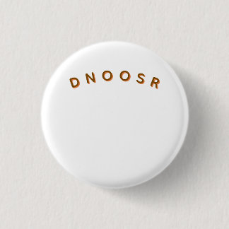 Badge Rond 2,50 Cm Marque de luxe minimaliste DNOOSR
