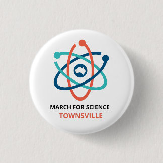 Badge Rond 2,50 Cm Mars pour la Science - Townsville -