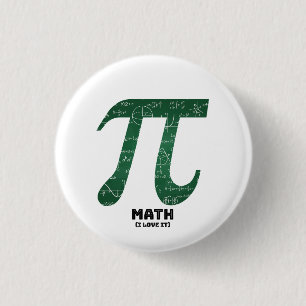 Badge Rond 2,50 Cm Math I Love It - Citations scientifiques