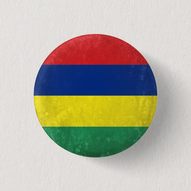 Badge Rond 2,50 Cm Maurice (Devant)