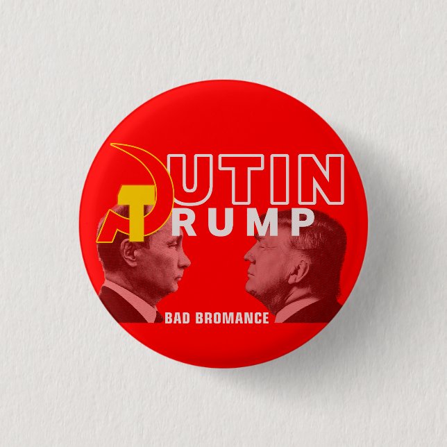 Badge Rond 2,50 Cm Mauvais Bromance (Devant)