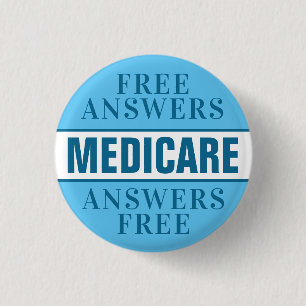 Badge Rond 2,50 Cm Me questionner sur Medicare