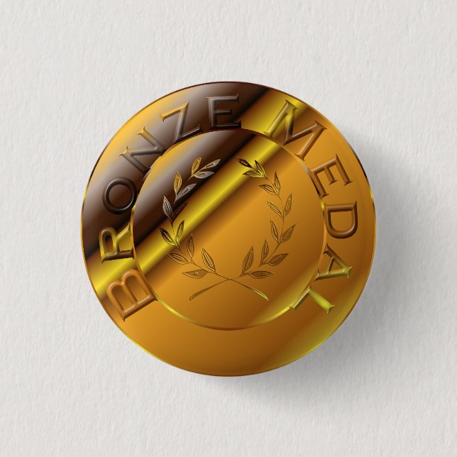 Badge Rond 2,50 Cm Médaille de bronze (Devant)