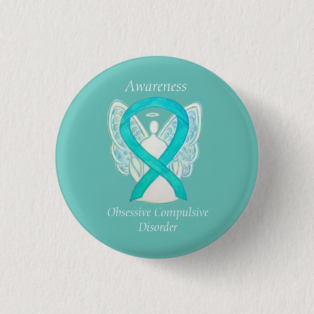 Badge Rond 2,50 Cm Médecine Obsessionnelle-Compulsive (Devant)