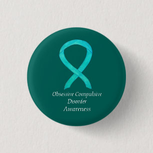 Badge Rond 2,50 Cm Médecine Obsessionnelle-Compulsive Sensibilisation