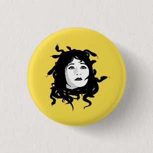 Badge Rond 2,50 Cm Medusa
