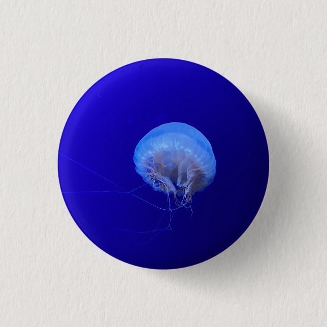 Badge Rond 2,50 Cm Méduse (Devant)