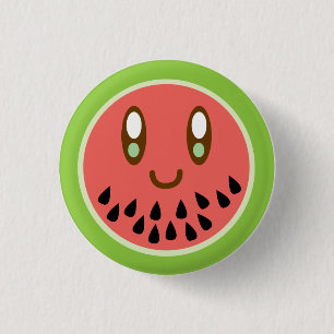 Badge Rond 2,50 Cm Melonface Luvs que vous vous boutonnez