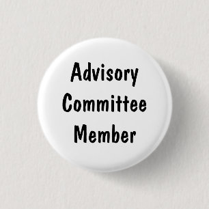 Badge Rond 2,50 Cm Membre du Comité consultatif