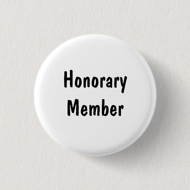 Badge Rond 2,50 Cm Membre honorifique (Devant)