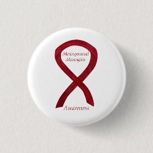 Badge Rond 2,50 Cm Meningococcie méningite Sensibilisation Broches à 