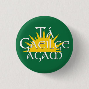 Badge Rond 2,50 Cm Merci Gaeilge Agam