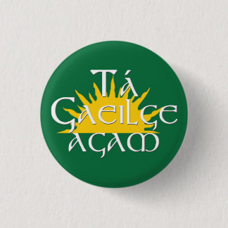 Badge Rond 2,50 Cm Merci Gaeilge Agam