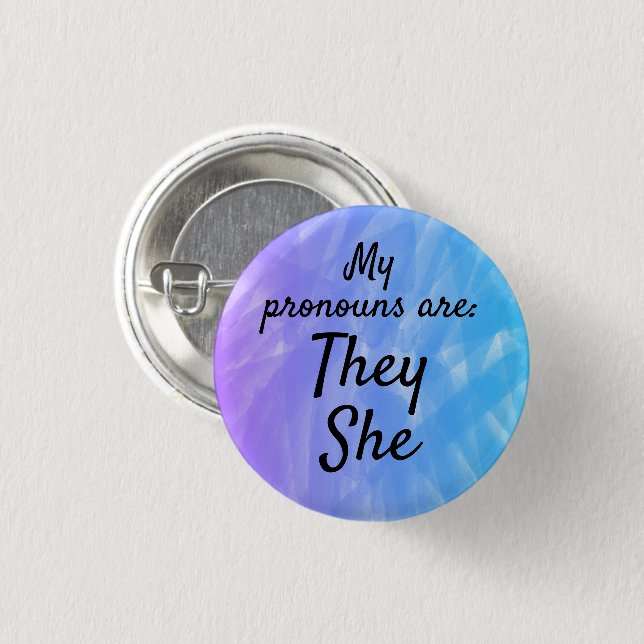 Badge Rond 2,50 Cm Mes pronostics sont Eux Elle (Devant & derrière)
