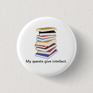 Badge Rond 2,50 Cm Mes recherches donnent l'intellect