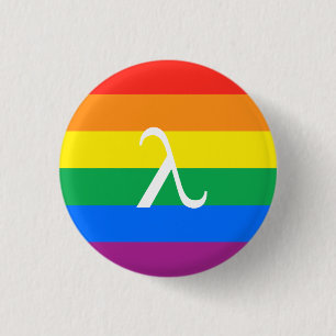 Badge Rond 2,50 Cm Militantisme Gay Pride
