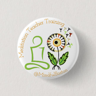 Badge Rond 2,50 Cm MindfulBoston Button : Formation des enseignants e