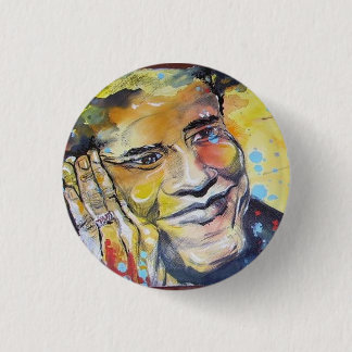 Badge Rond 2,50 Cm Mini bouton de Barack Obama