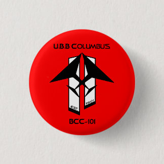 Badge Rond 2,50 Cm Mini bouton d'U.B.B Columbus