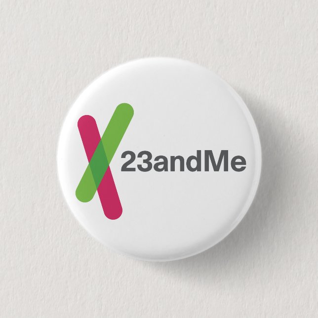 Badge Rond 2,50 Cm Mini-Bouton du logo 23andMe (Devant)