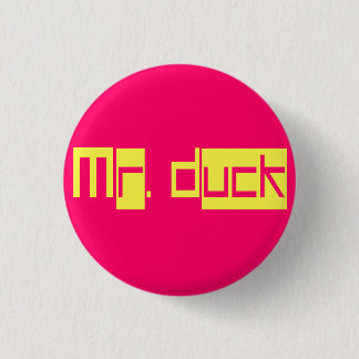 Badge Rond 2,50 Cm Mini-goupille de M. Duck