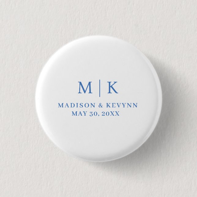 Badge Rond 2,50 Cm Minimal et chic | MARIAGE (Devant)