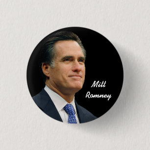 Badge Rond 2,50 Cm Mitt Romney