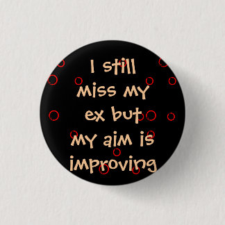 Badge Rond 2,50 Cm Mlle My Ex