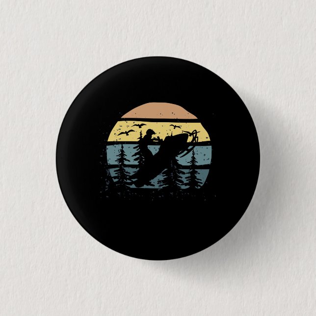 Badge Rond 2,50 Cm Mobilier de snow (Devant)