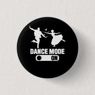 Badge Rond 2,50 Cm Mode Danse sur le joli danseur ensemble jumelé cou