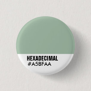 Badge Rond 2,50 Cm Modèle couleur HEXADECIMAL - Custo... - Customisé