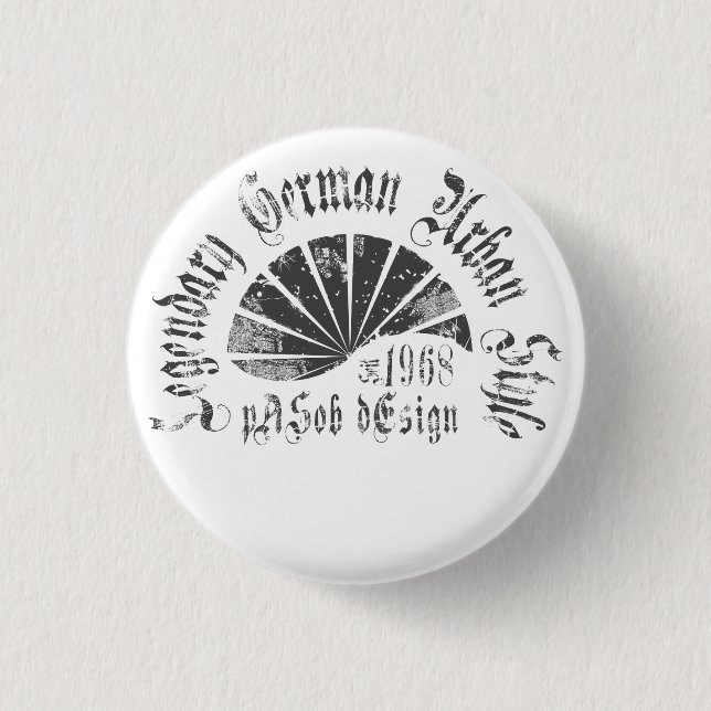 Badge Rond 2,50 Cm modèle de bouton (Devant)