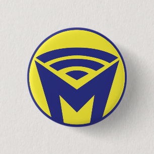 Badge Rond 2,50 Cm MOI - Le bouton