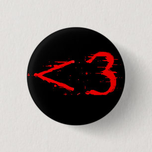 Badge Rond 2,50 Cm Moins qu'à trois boutons