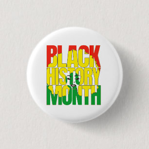BADGE ROND 2,50 CM MOIS DE L'HISTOIRE NOIRE 2024