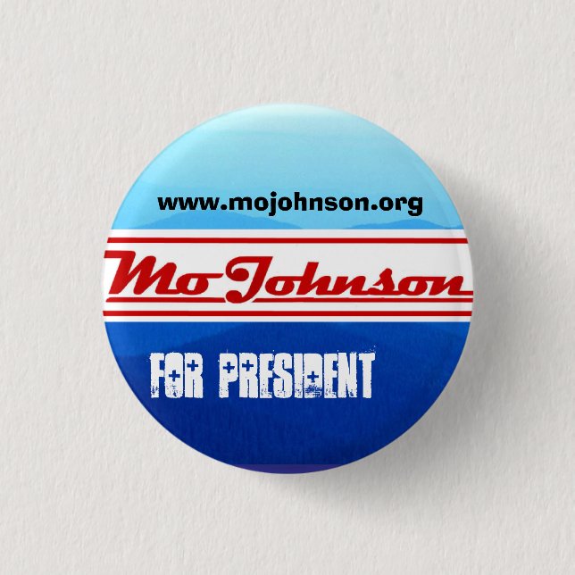 Badge Rond 2,50 Cm MOIS pour le petit bouton de président (Devant)