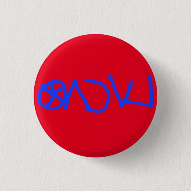 Badge Rond 2,50 Cm Mon bouton (Devant)
