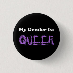 Badge Rond 2,50 Cm Mon genre est : Étrange
