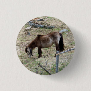 Badge Rond 2,50 Cm Mon petit bouton de poney