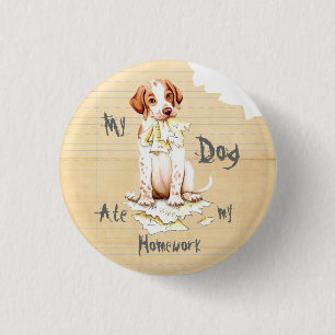 Badge Rond 2,50 Cm Mon Pointeur A Mis Mon Bouton D'Accueil