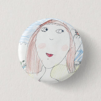 Badge Rond 2,50 Cm Mona Lisa