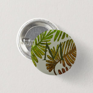 Badge Rond 2,50 Cm Monstera
