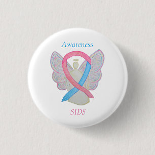 Badge Rond 2,50 Cm Mort subite du nourrisson (PEID)