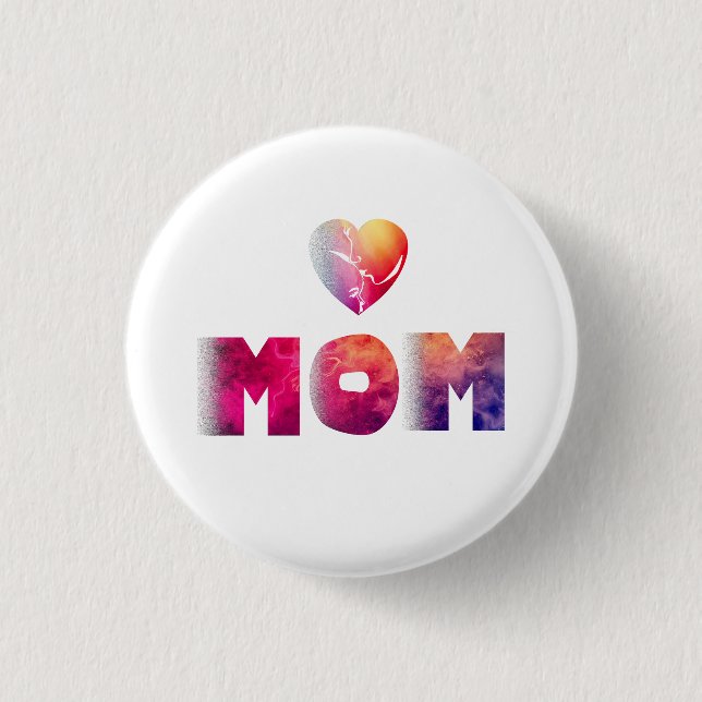 Badge Rond 2,50 Cm mothers day (Devant)