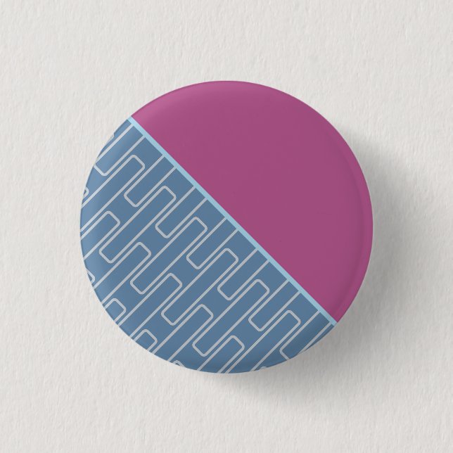 Badge Rond 2,50 Cm Motif abstrait géométrique 2 (Devant)